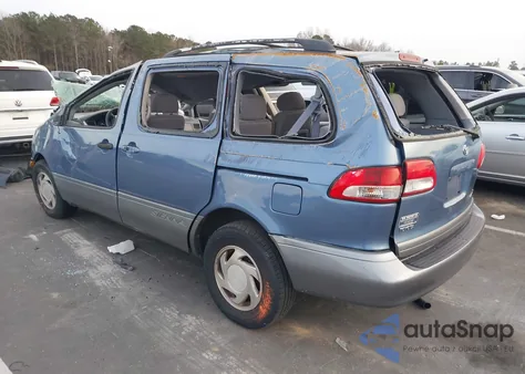 2002 Toyota Sienna Xle из США, поврежденный, VIN 4T3ZF13CX2U486414